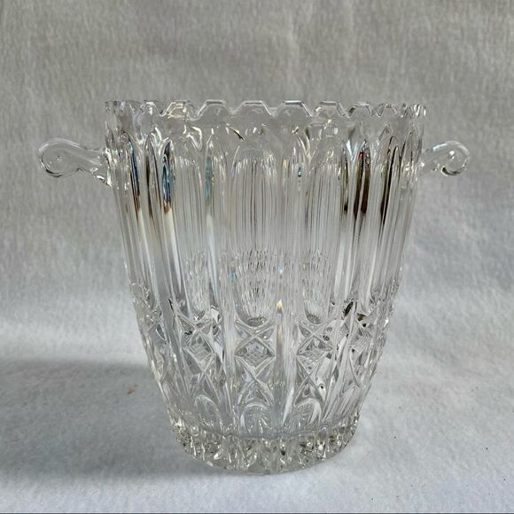 Bohemian Lead Crystal Champagne Wine Cooler Ice Bucket - Picture 5 of 5